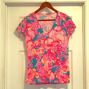 Brand New with Tags Lilly Pulitzer Michele Tshirt